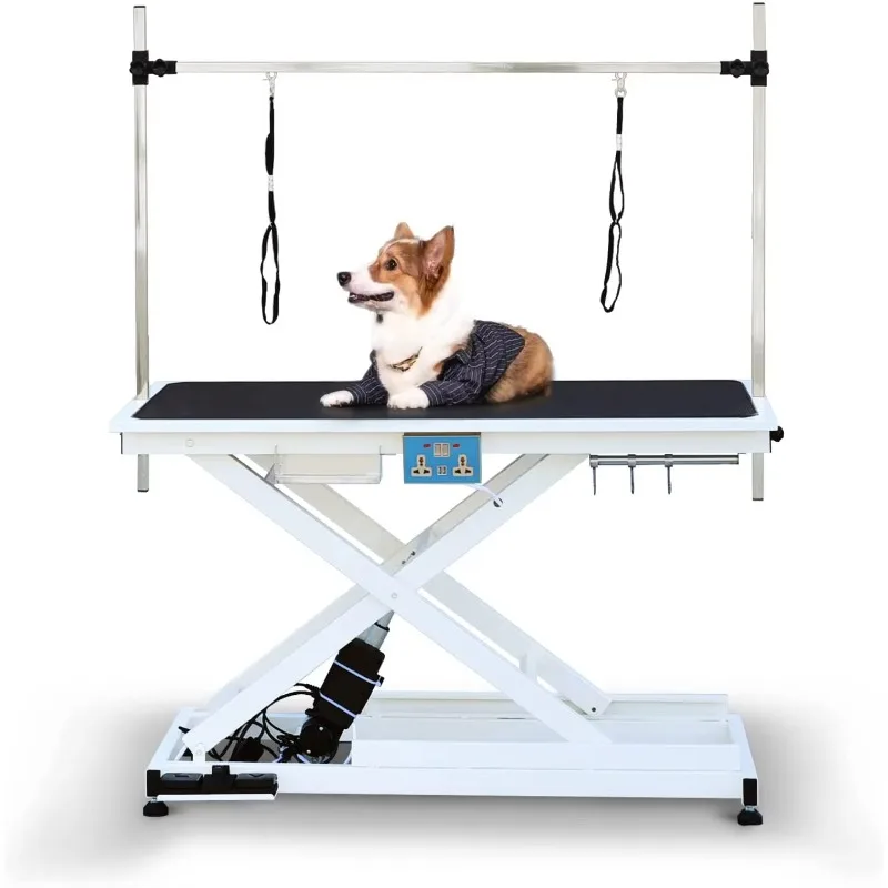 

Dog Beauty Table Professional Grooming Salon Electric Lifting Pet Grooming Table Anti-Slipping Desktop