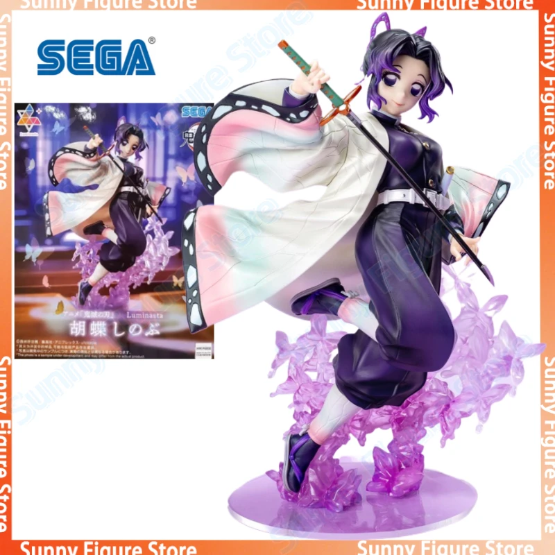 

В наличии 100% оригинал Sega Luminasta в наличии Demon Slayer аниме фигурки Kochou Shinobu игрушки для детей подарки хобби