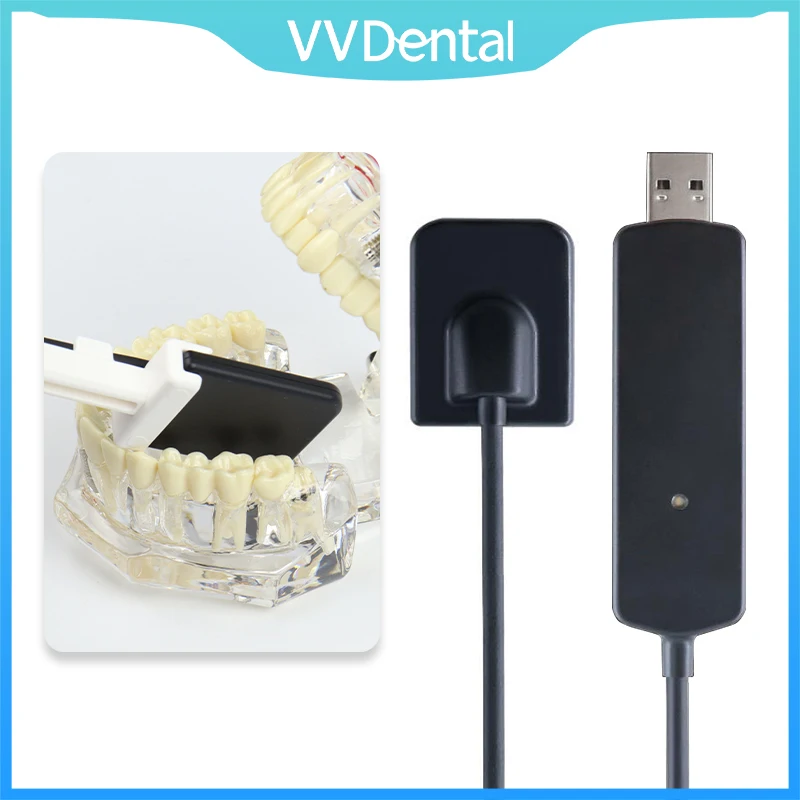 

New VVDental Dental Sensor Intraoral Imaging System X Ray Sensor USB Connection HD High-Frequency RVG Sensor Dentistry Tools