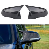 2pcs Rearview Mirror Cover Cap Carbon Fiber for BMW 1 2 3 4 Series F20 F30 F31 F32 F36 2012 - UP 320i 328i 330d 335i M3 M4