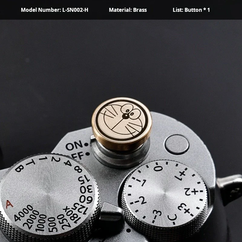 Camera Shutter Button Suitable for Fujifilm XT50 XM5 XT5 XT30 Second Generation XH2S X100VI Nikon ZF Camera Accessories