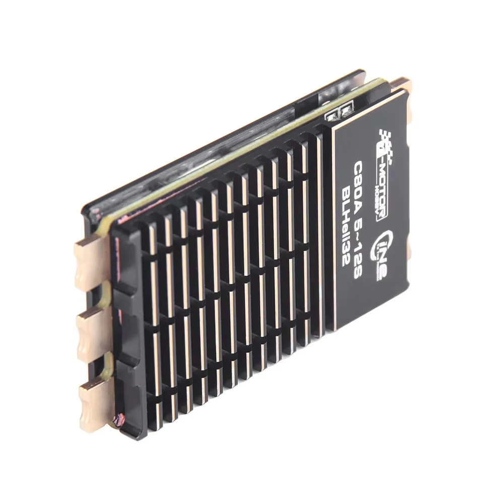 T-MOTORHOBBY C80A 5-12S Single ESC CINE Series FPV ESC Эффективная печатная плата с рассеиванием тепла для RC Drone FPV, прошивка AM32