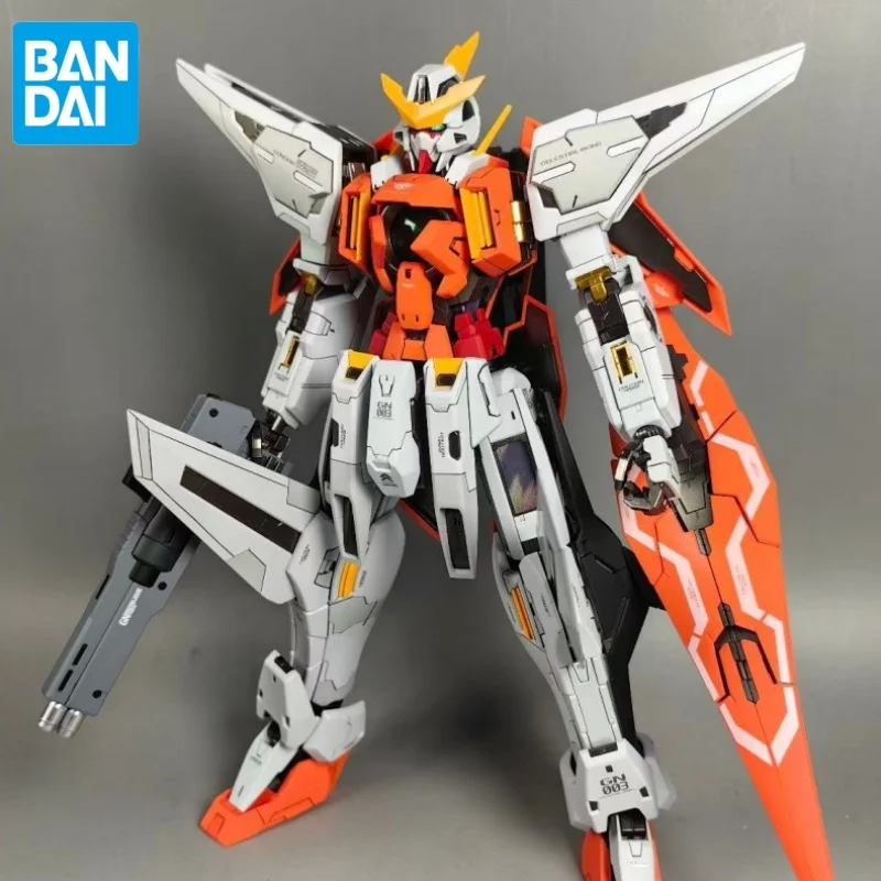 

Оригинальная модель BANDAI MG 1/100 No.212 GUNDAM KYRIOS, сборная фигурка, игрушки, подарки для детей, в пенопластовой упаковке, в наличии