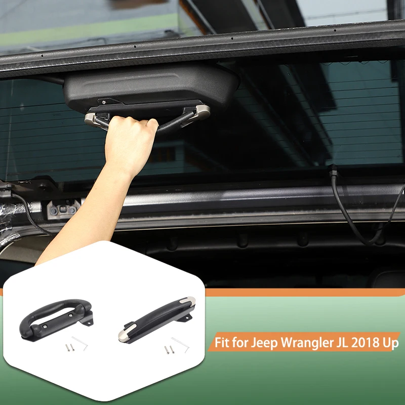 

Защитная накладка на проводки обогрева стекла задней двери из АБС-пластика для Jeep Wrangler JL 2018 года и новее, аксессуары для отделки заднего окна автомобиля