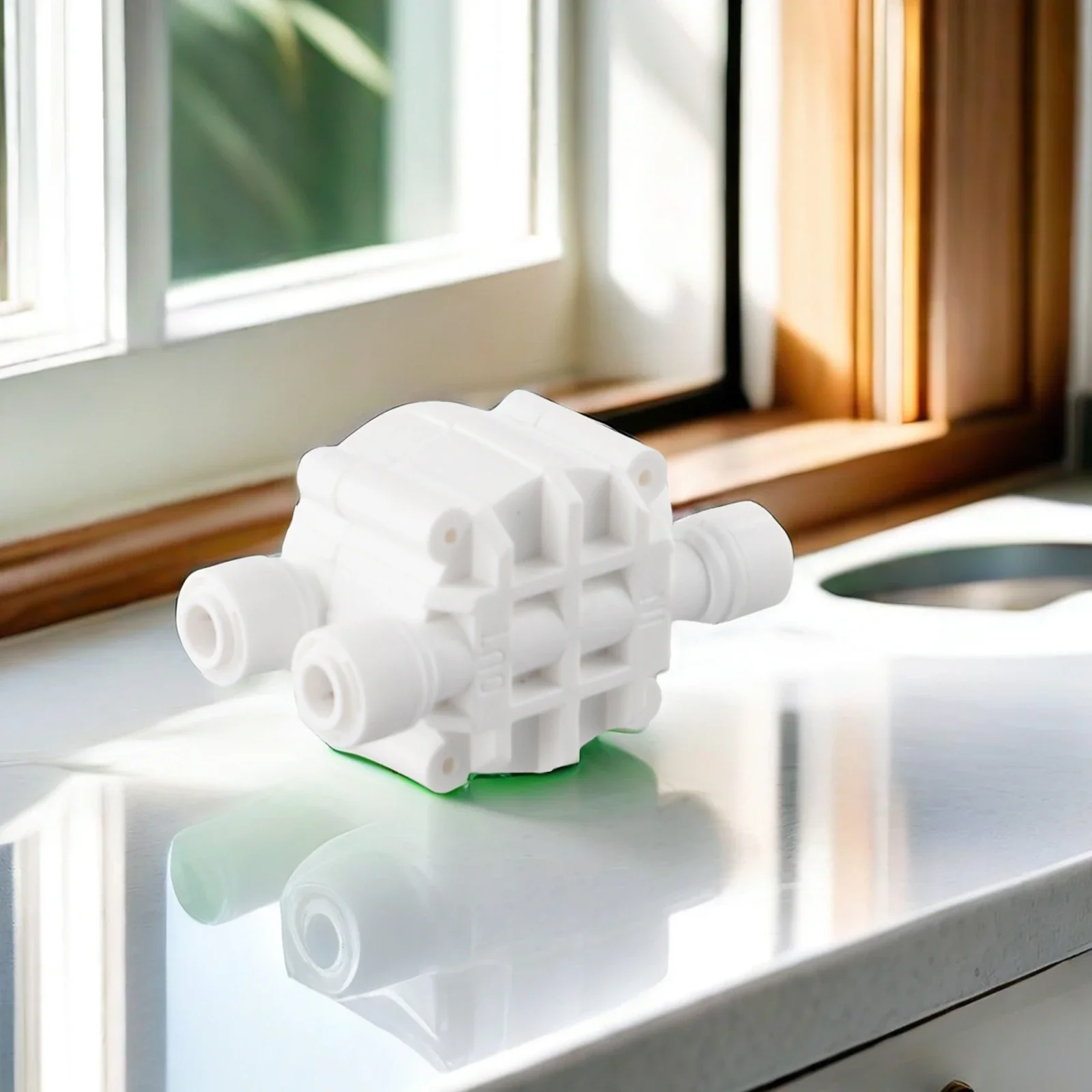 4 Way Valve Switch Noise Package Content Plastic Reverse Osmosis Water Systems Save Water Switch Way RO Practical