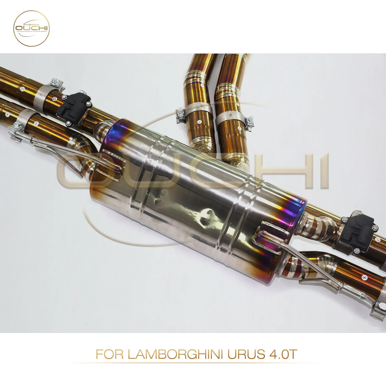 

OUCHI Factory Direct Sales Titanium Alloy Catback for Lamborghini URUS 4.0T With Electronic Valve Controller Exhaust Auto Parts