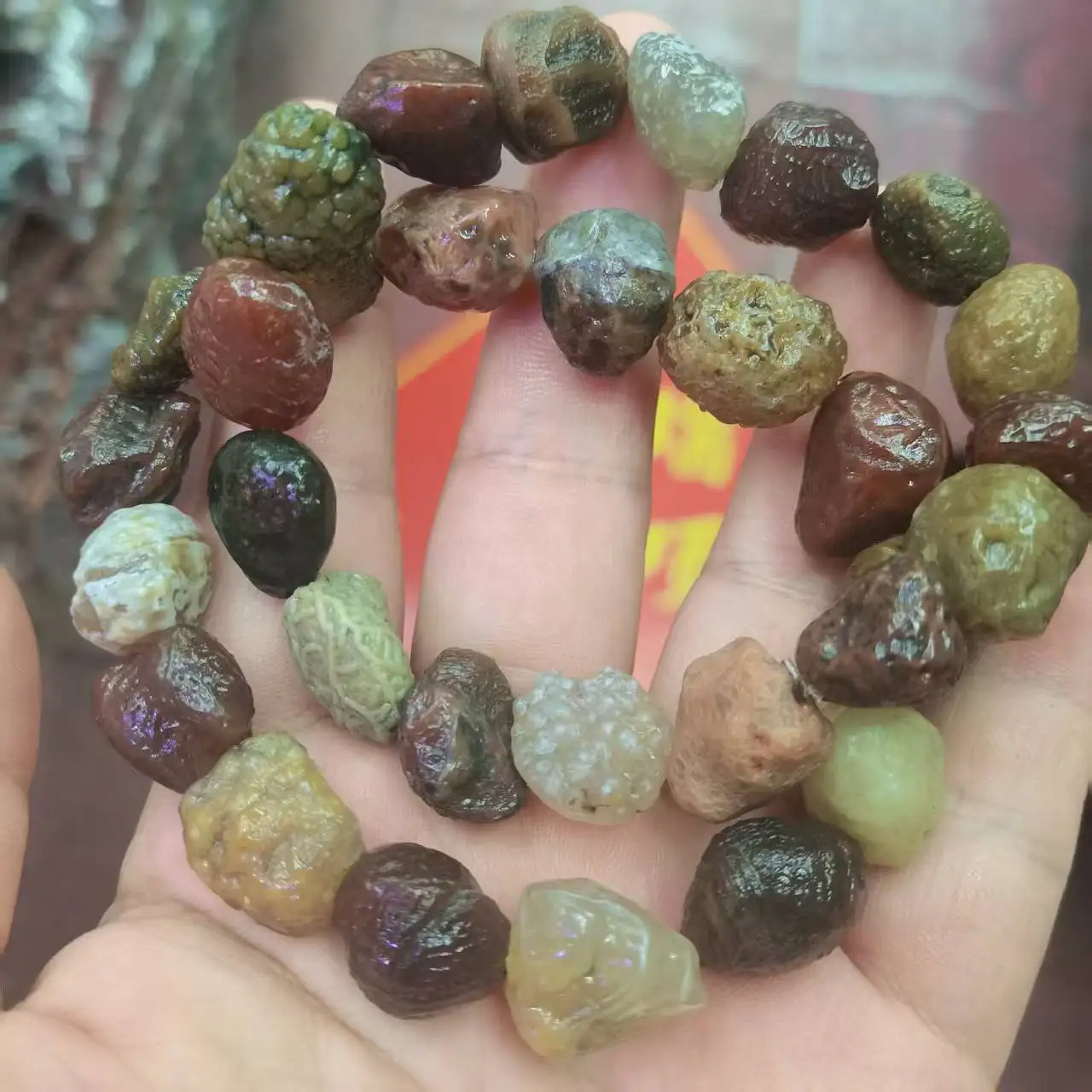 

Браслет Top Gobi Stone из натурального агата высокого качества, драгоценный taki, 2025 г., для женщин и мужчин