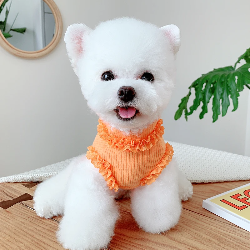 Dog Clothes Vest Cat Clothing Autumn Puppy Coat Outfit Small Dog Shirt Chihuahua Yorkshire Costume Dog Pajamas Pyjama XXS