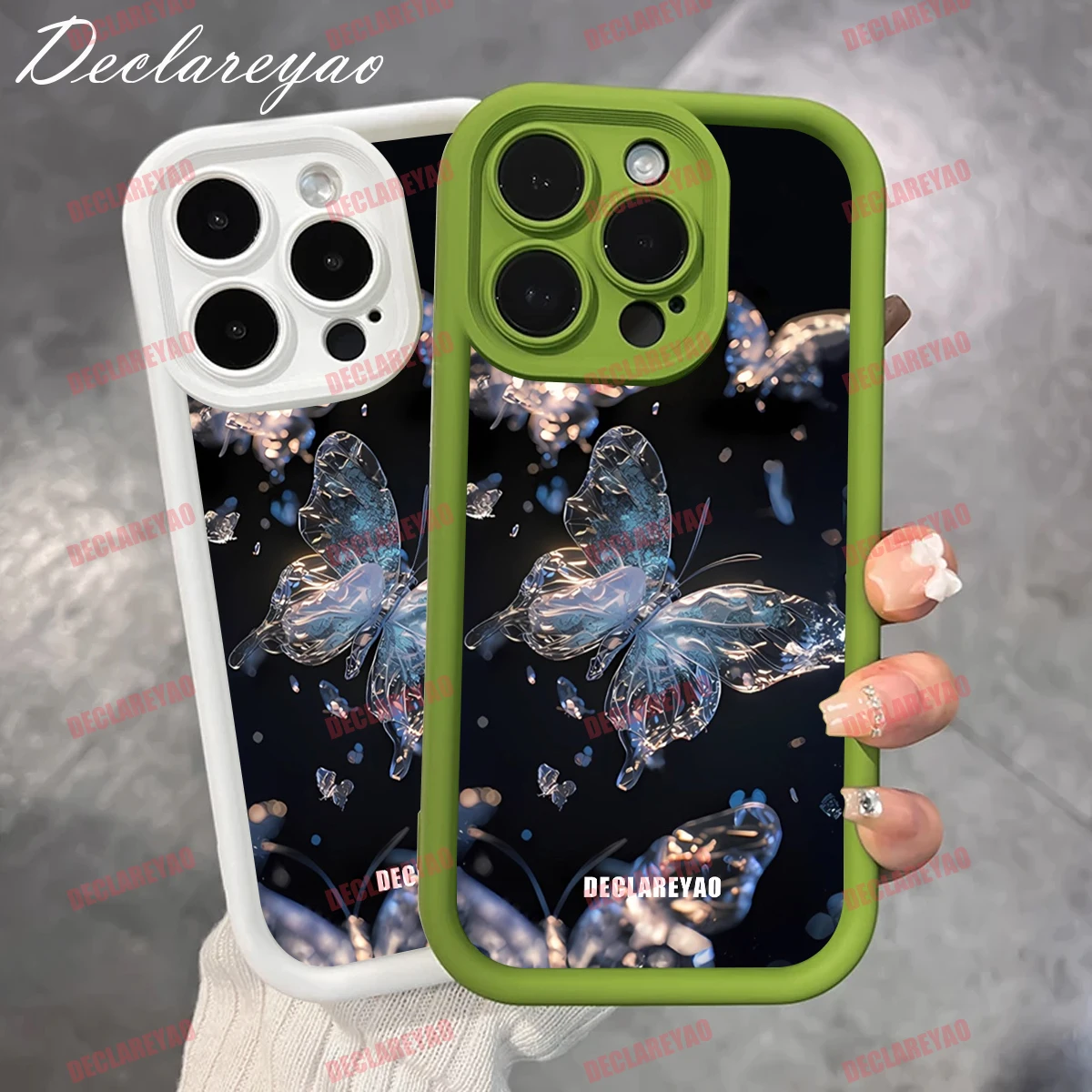 DECLAREYAO ماتي ضوء سليم بولي يوريثان لينة كوكه ل الشرف 90X8C X6A X8B X9B 20 ماجيك 300 الذكية 200 400 7X9 6 غطاء مقاوم للصدمات