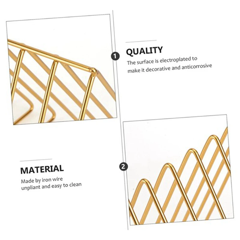 Desktop Triangular Book Stand Iron Storage Rack, Desktop Bookshelf Organizer, Desktop Bookcase Modern Bookself