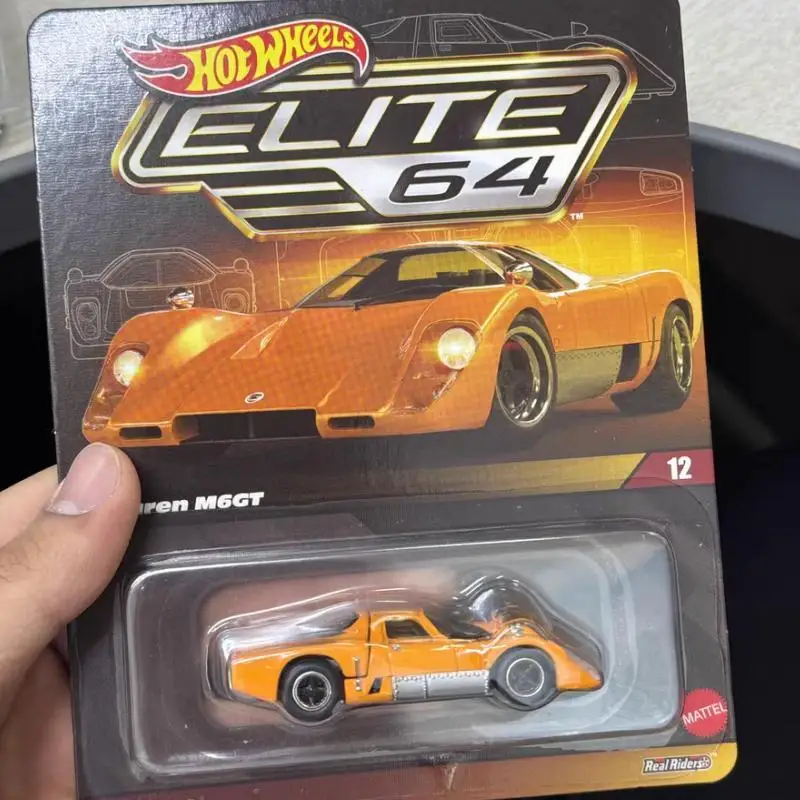 

Original Hot Wheels RLC McLaren M6GT Elite quintessence Limited Edition 1/64 Die-cast Model Cars Boy Collect Toys Birthday Gifts