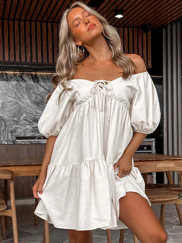 여성용 드레스 십대 가을 겨울 긴 소매 벨벳 새틴 안감 튤 거즈 바닥 길이 리본 주름 장식 프릴 플러터