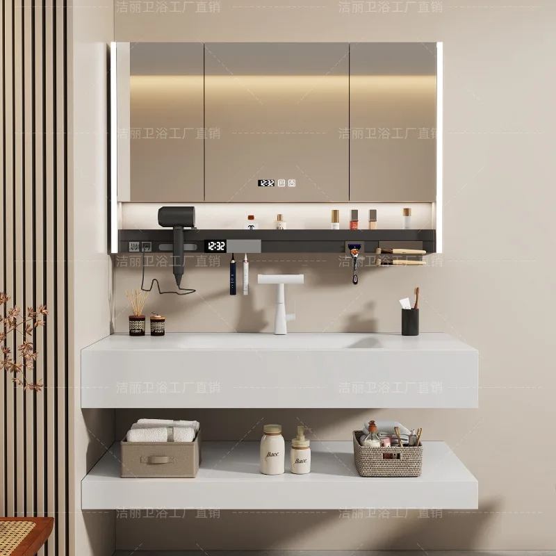 Luxury Accessories Bathroom Cabinet Organizer Wall Storage Makeup Small Cupboard Modern Toilet Archivadores Salon Furniture