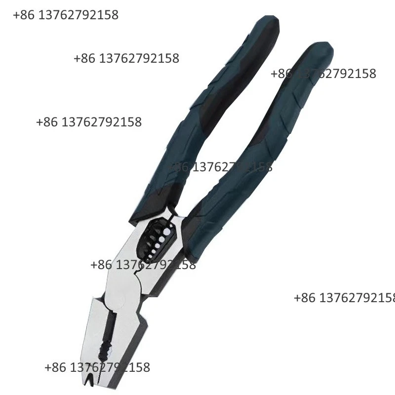 Heavy Duty Electrician Steel Wire Pliers Multifunctional Industrial Hand Tool Wire Stripper Nail Puller Portable Workshop