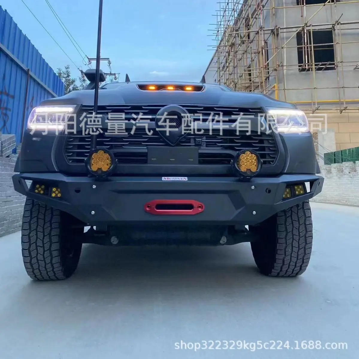 

Great Wall Cannon Front Bar, Commercial Passenger Off-Road Cannon Front Bar, Pickup Modified Front Bar Great Wall Cannon Bumper