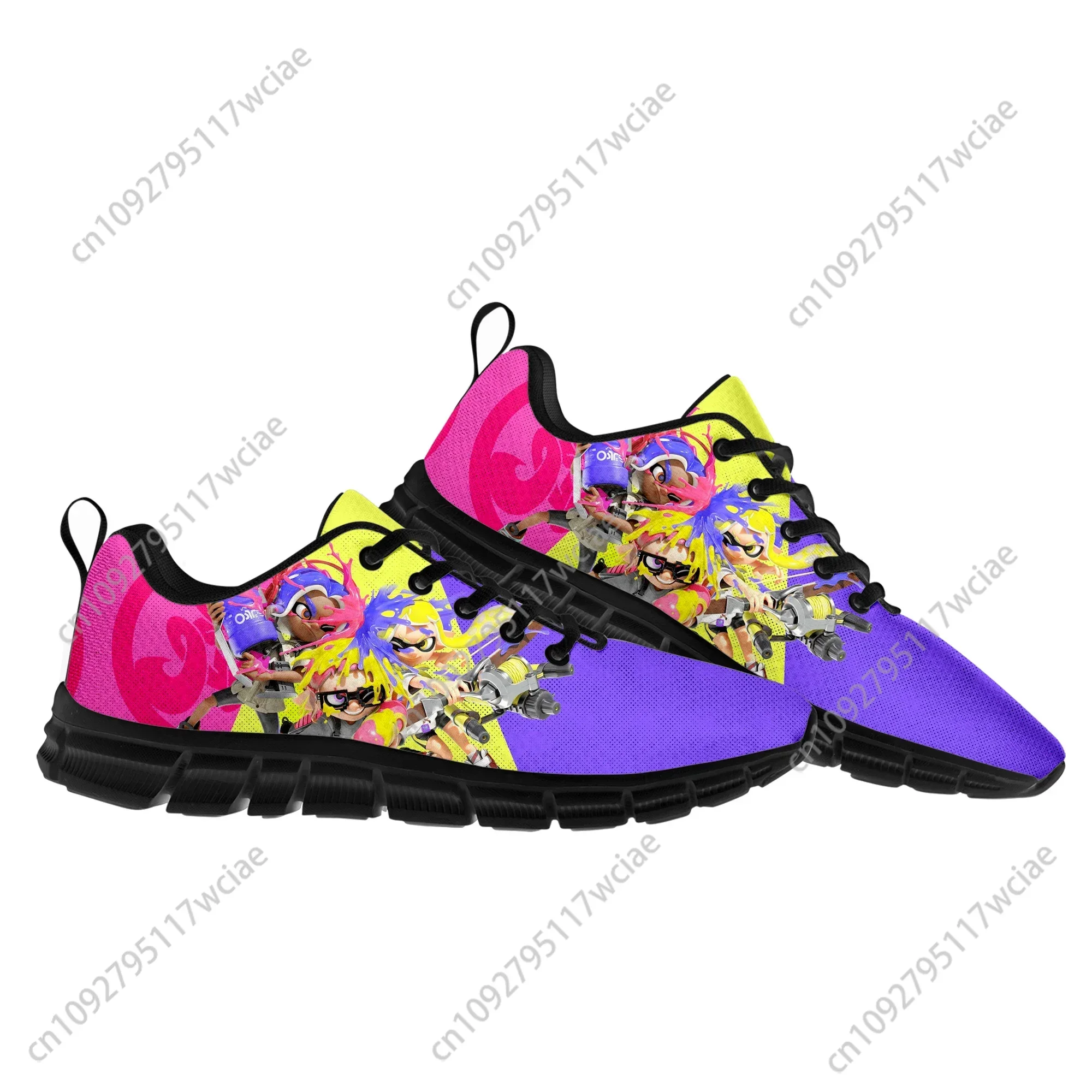 

Splatoons Game Fan Sports Shoes Mens Womens Teenager High Quality Sneakers Casual Custom Quality Couple Shoes