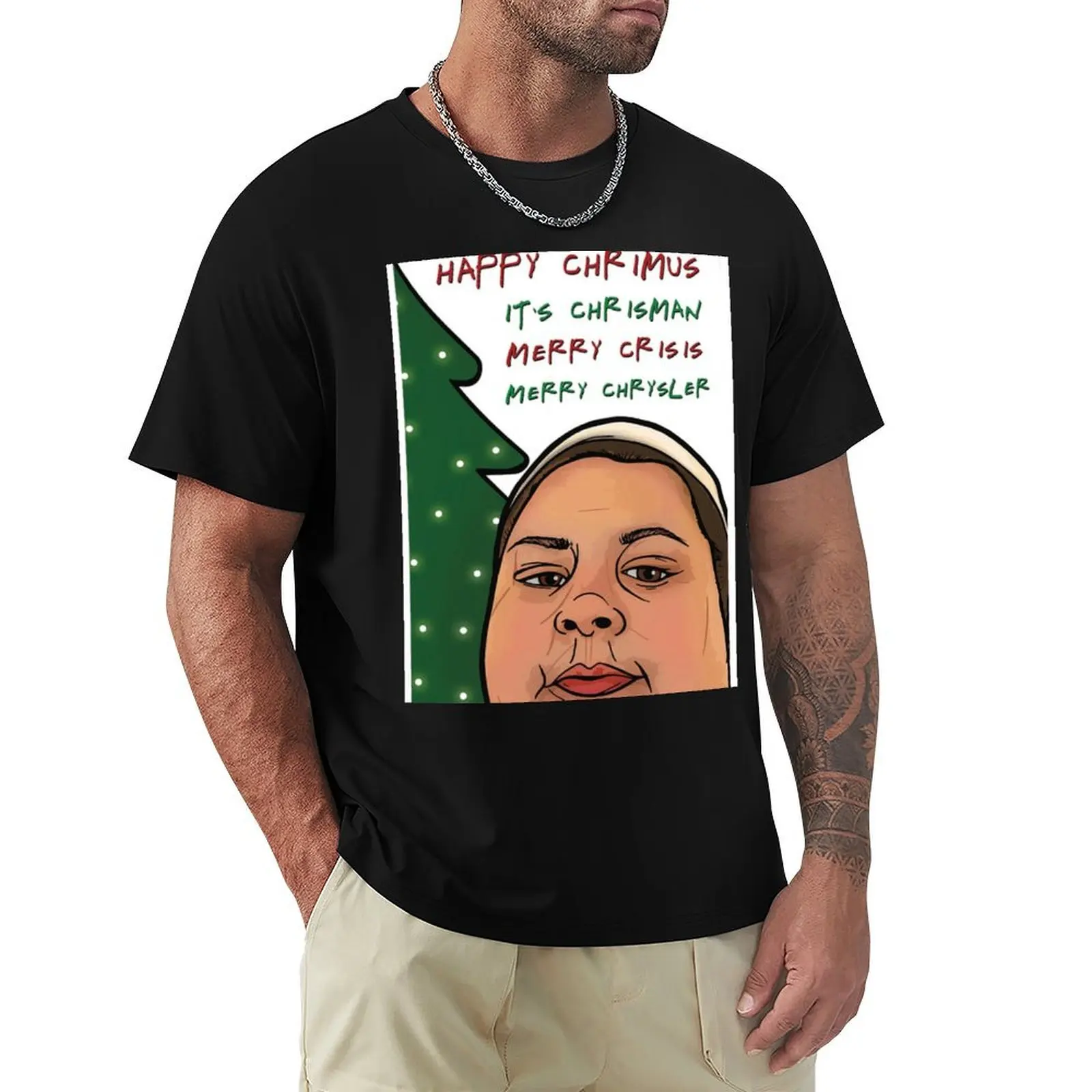 

MERRY CHRISIS T-Shirt vintage anime shirt blanks Man t-shirt clothes shirts graphic tee men