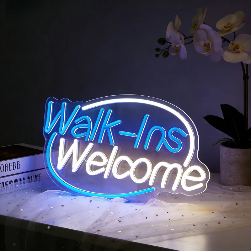 

Неоновая вывеска с регулируемой яркостью для декора стен, USB LED неоновая вывеска для салонов, спа-салонов, витрин магазинов, неоновая подсветка для вечеринок