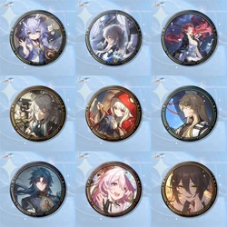 Gioco Honkai Star Rail Bailu Bronya Clara Seele marzo 7th Luocha Cosplay Badge Pin SPTE latta spilla accessori Prop