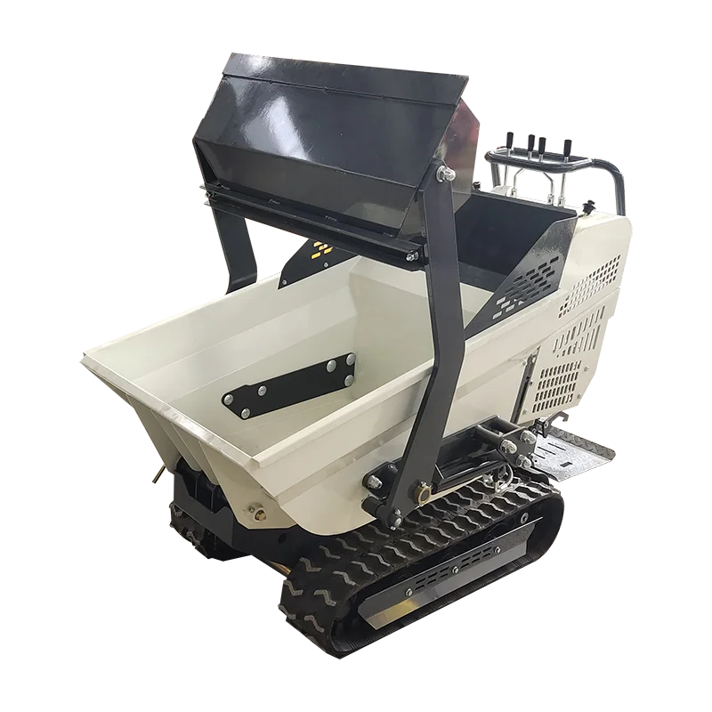 Factory Customized High-quality self-loading mini dumper 500kg engine crawler transporter dumpers