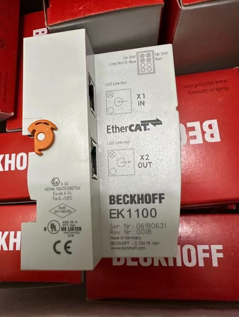 

Beckhoff KL1124,EK1100, KL1418, BK2000, KL1164, KL9505, KL2502, KL2408, KL3202, KL2134, KL1114 Module, KL9010 Terminal