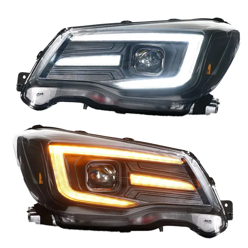 

Upgrade to Subaru Forester Headlamp Headlamp 2013-2018 Full LED Dual Optical Lens Headlamp Front Lamp Assembly
