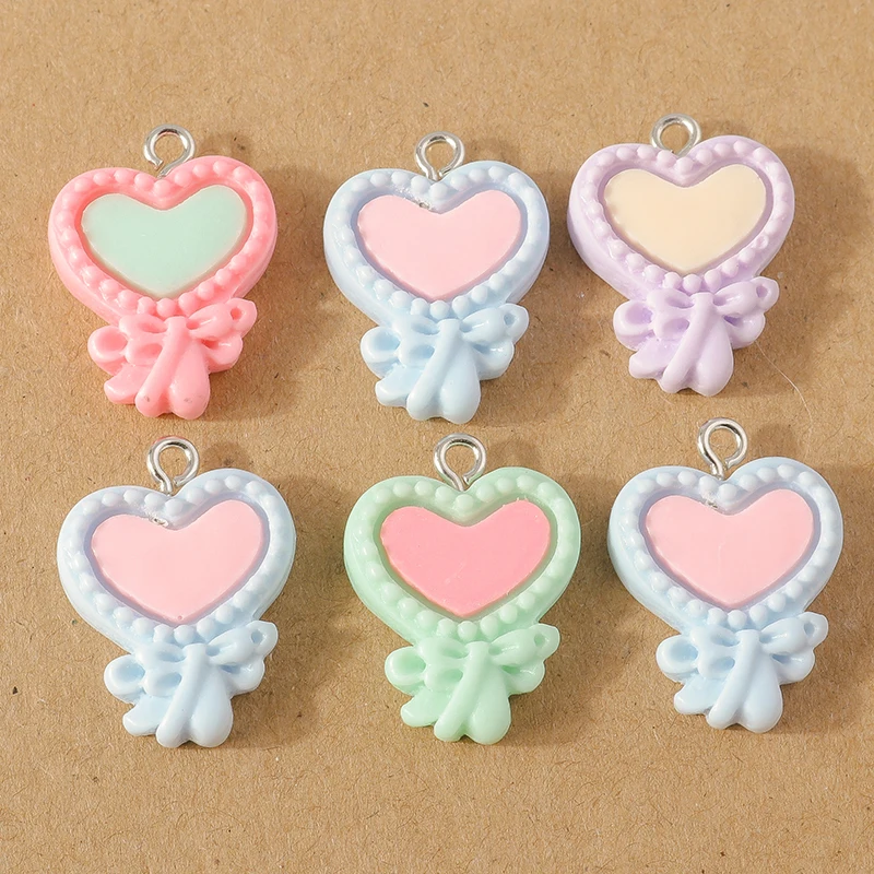 15 teile/los Mix Nette Harz Blume Charms für Die Herstellung Von Ohrringen Halskette Anhänger DIY Handgemachte kinder Schmuck Zubehör Erkenntnisse – Detail 23