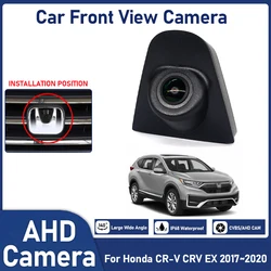 HD CCD AHD Car Front View Parking Night Vision Positive Waterproof Logo Camera For Honda CR-V CRV EX 2017 2018 2019 2020