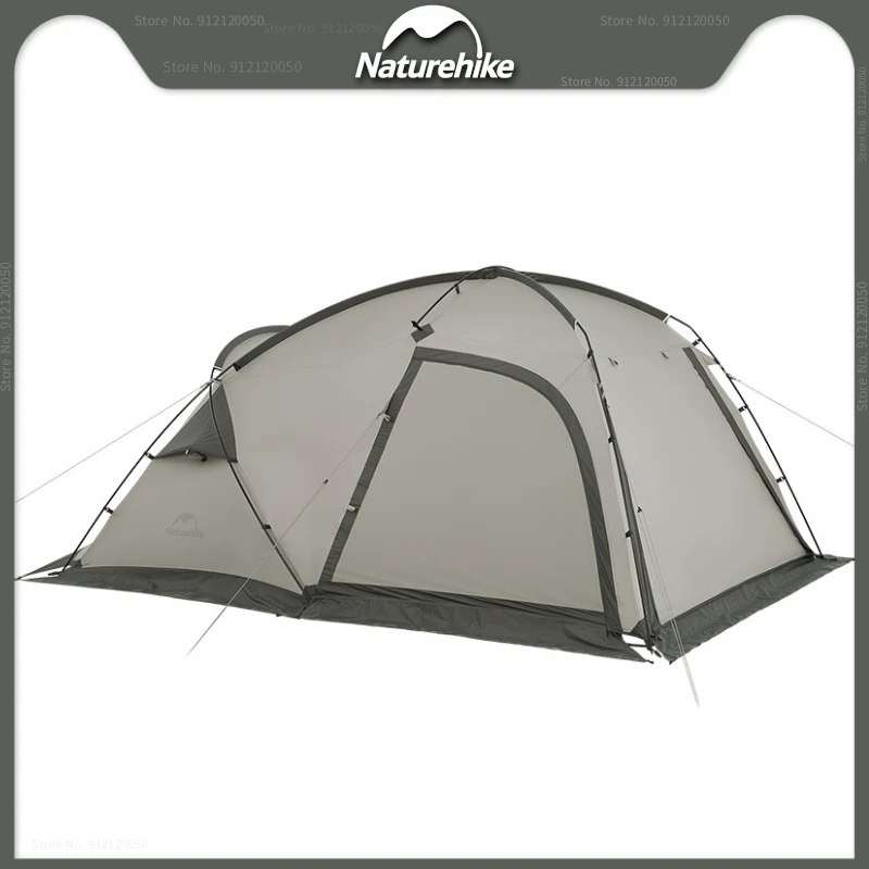 Naturehike Outdoor Lightweight Tent 1-Room 1-Bedroom Camping Tent Rain Proof Sun Protection Camping Canopy Hike Picnic Portable