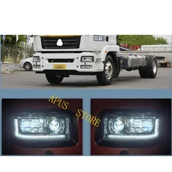 1 PCS 24V LED HEAD LAMP USED FOR Sinotruk HOWO T7H SITRAK C7H G5S Truck