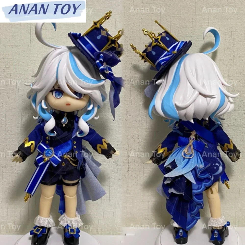 Furina pakaian Ob11 1/12 GSC focalor Anime permainan Cosplay buatan tangan produk mainan aksesoris gratis pengiriman item