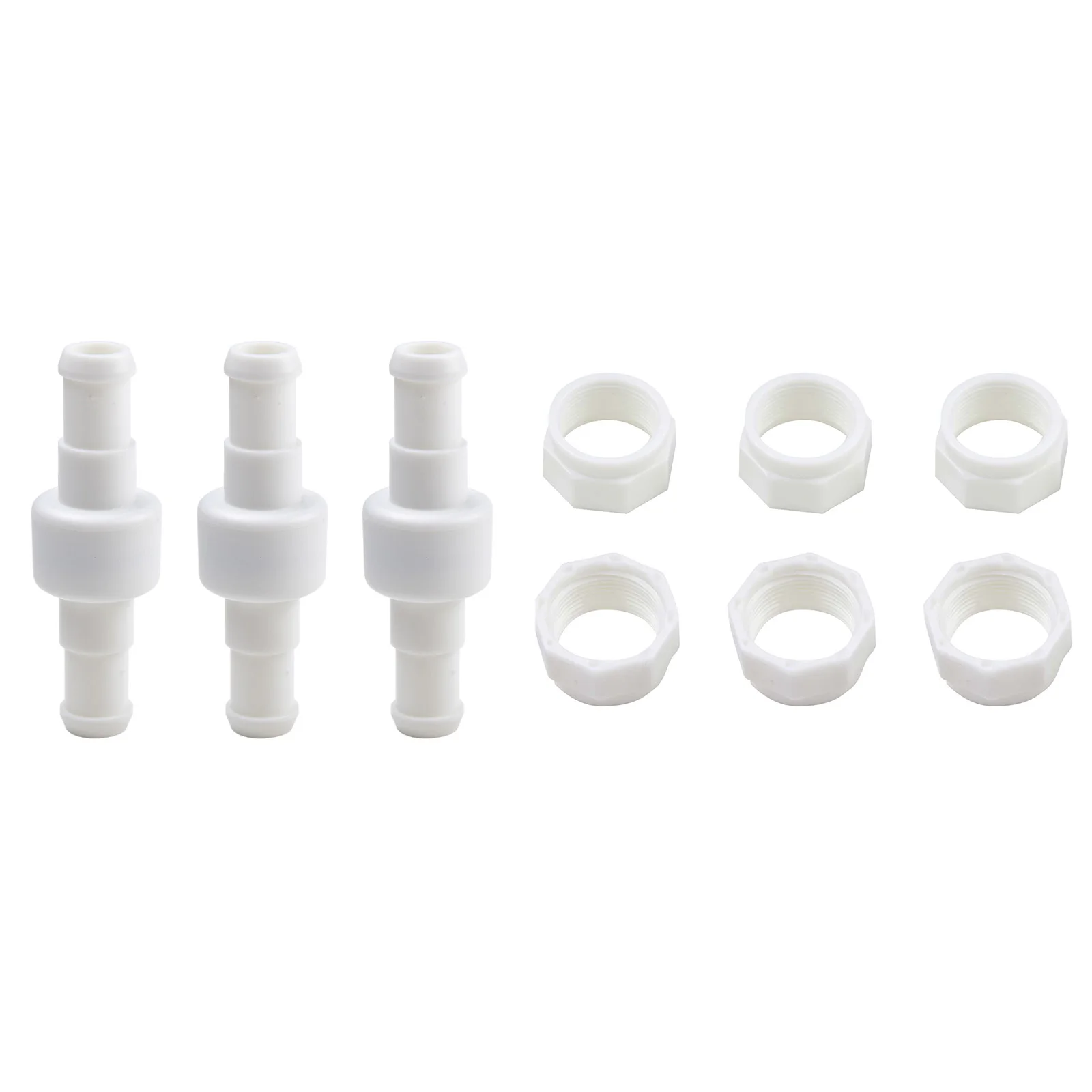 Practical Pool Cleaner Parts Plastic 180 Pool Cleaner 3 PK Hose Swivel D20 380 For Polaris 280 Hose Nut D15 Kit