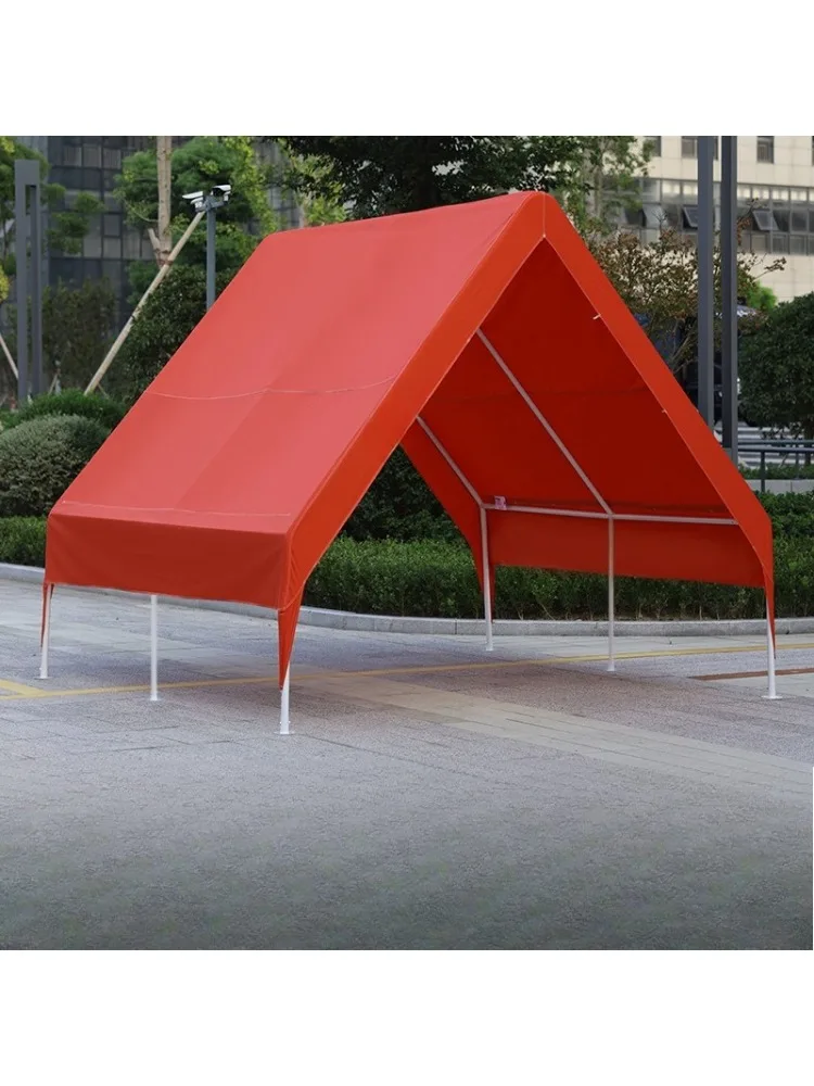 Triangle tent stall camp catering barbecue simple house type shed camping windproof rainproof awning