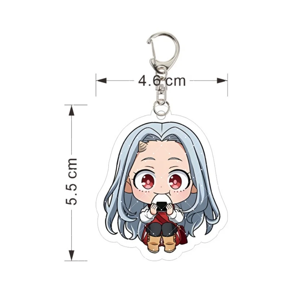 MHA My Hero Academia 5.5cm Acrylic Keyring Q Version Character Pendant Bakugo Todoroki Eri Tsuyu Jiro Anime Bag Charm Gift