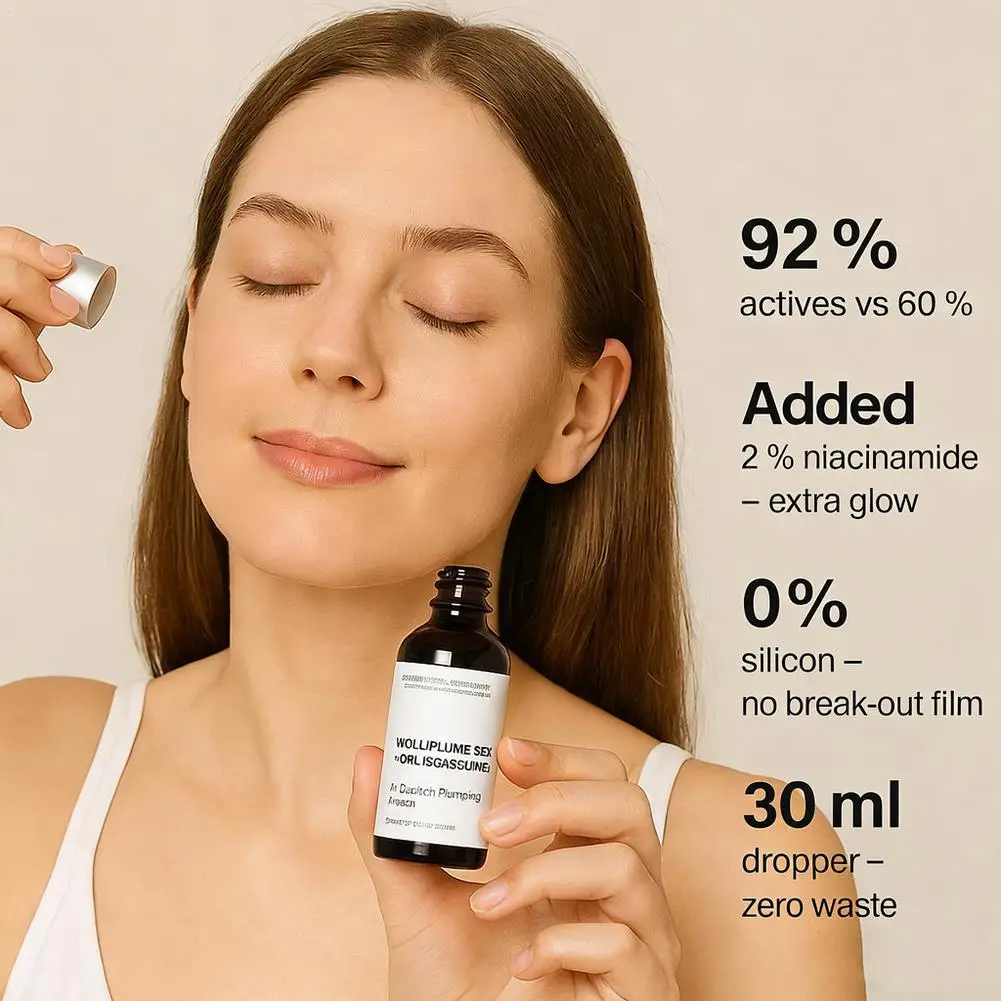 Сыворотка для лица Volufiline 92% + Pal-Isoleucine 1% + Ниацинамид 30 мл: Восстановление, увлажнение, осветление и укрепление кожи