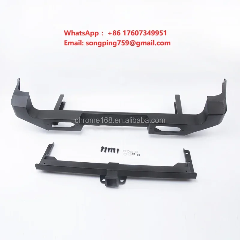 Rear Bumper with Trailer Hitch for Suzuki Jimny Steel Rear Bumper with Tow Bar Auto Accessories