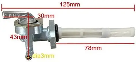 新しい燃料バルブペットコックホンダ-crf-xr-50-70-80-100-150-230-16950-gcf-671