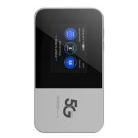 Plery M353 Mifis 5G LTE Router with Sim Card Customizable eSIM Pocket Hotspot and Portable WiFi 4400mAh battery