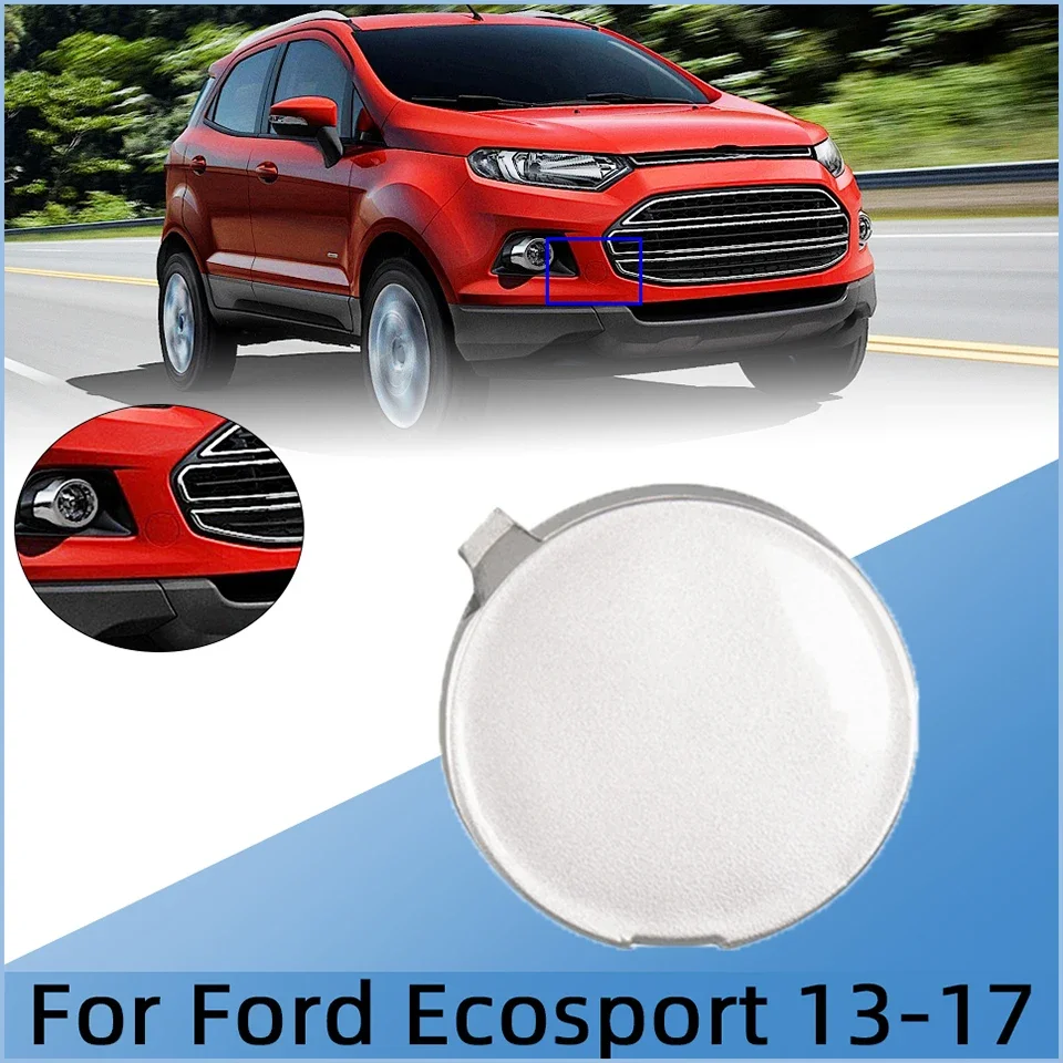 

Car Accessories Front Bumper Tow Hook Eye Cover Lid For Ford Ecosport 2013 2014 2015 2016 2017 Towing Hauling Trailer Cap Trim