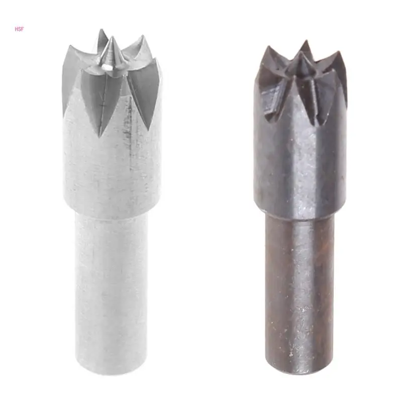 6mm Plum Blossom Thimble Drill Bit For Mini Lathe Machine DIY Woodworking Tools Easy to install, Convenient Durable