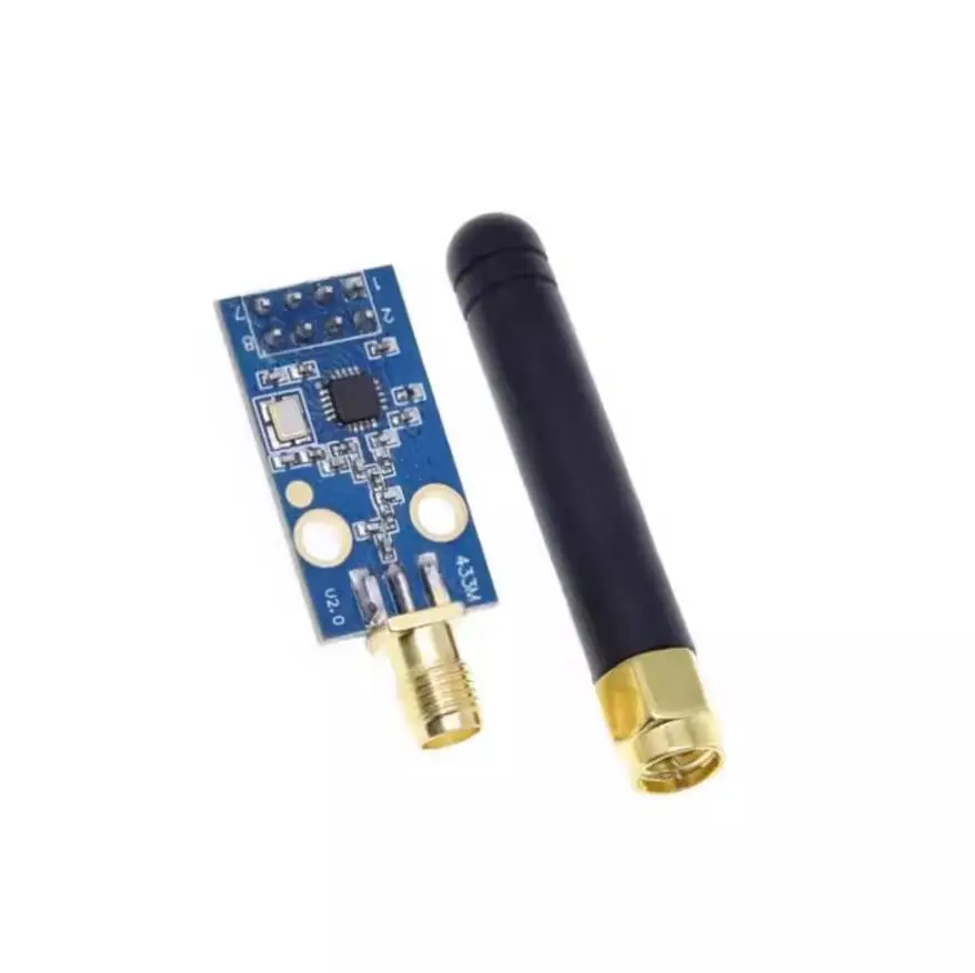 Taidacent TI 무선 송수신기 모듈, RF 모듈, 무선 송수신기, 433MHZ, CC1101