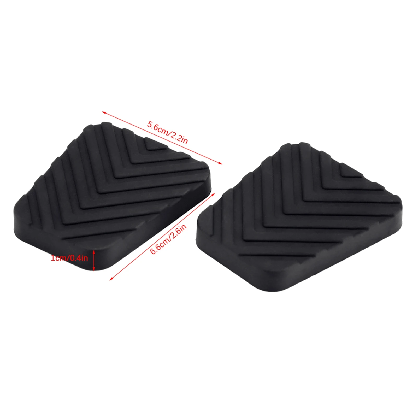 1 Pair of Auto Brake Clutch Pedal Rubber Pad for Accent Tucson Tiburon 3282536000 - Image 6