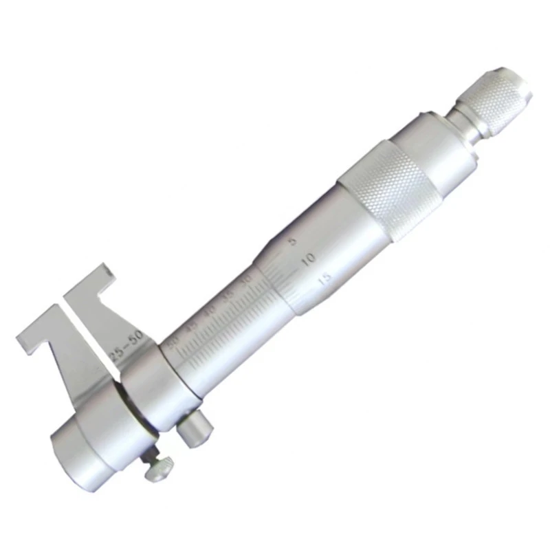 

Professional Inside Micrometer Hole Bore Internal Diameter Gauge 5-30/25-50/50-75/75-100mm Range 0.01mm Precision
