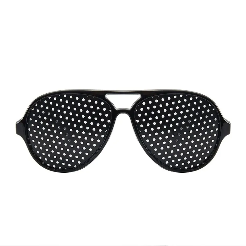 

Очки для упражнений по уходу за зрением, устройство против усталости, очки для улучшения зрения, черные, серебристые, легкие очки для улучшения зрения