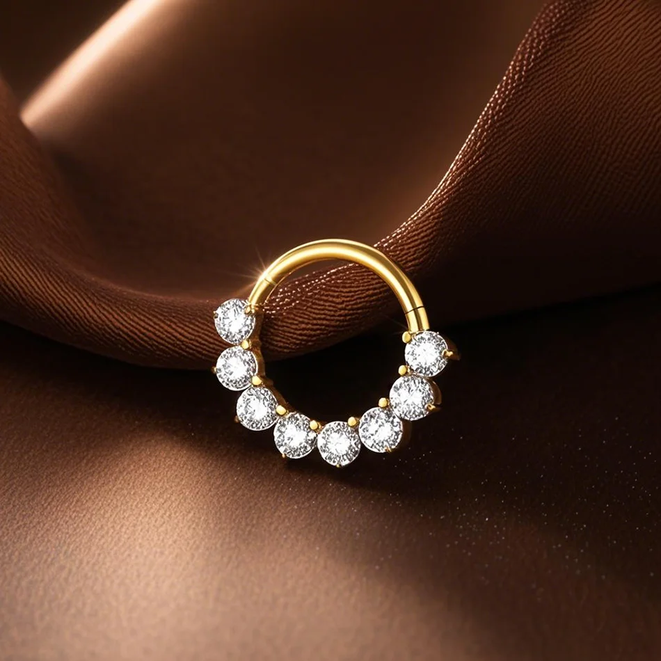 1PC 16G Septum Nase Hoop Ring – Conch Earring Hoop Bewertung und Preis