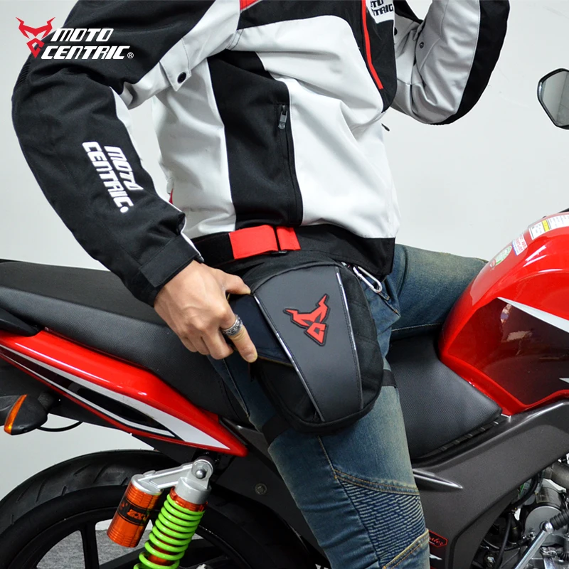 MOTOCENTRIC Multi-Function Motorcycle Drop Leg Bag Hip Bum Motorcycle Bag Outdoor Waist Bag Motorbike Riding Chest Bag