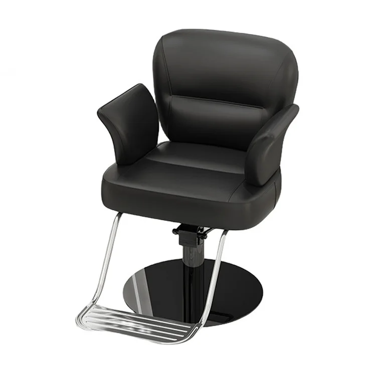 #Internet celebrity hair salon barber chair salon care with the same lift cutting chair modern simple rotation