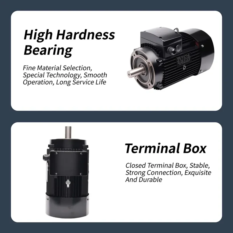 7.5kW 1460RPM IE3 High Efficiency Three Phase Asynchronous Motor Industrial Cycle Use Heavy Duty Electric Engine for Factory