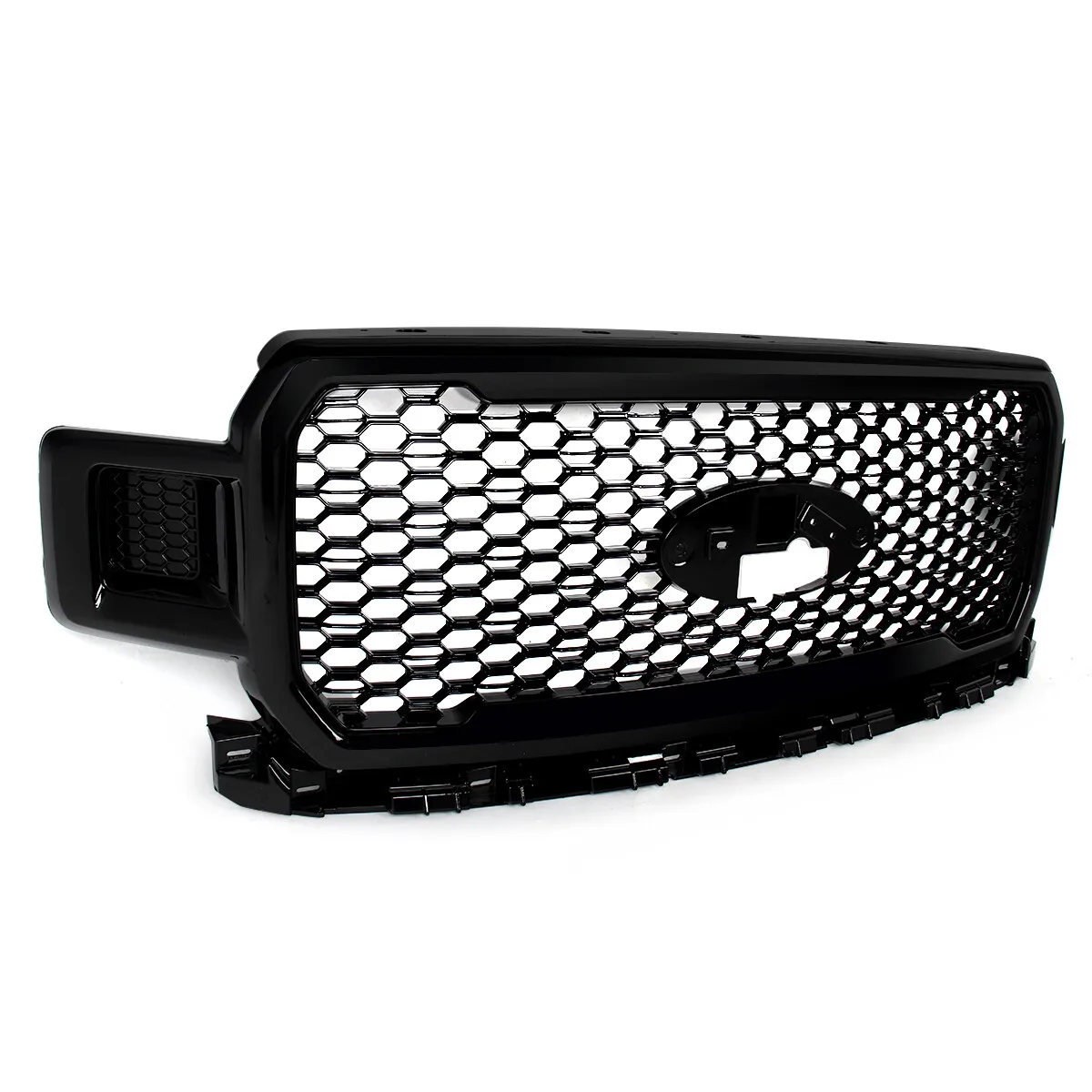 Fits Ford F-150 F150 2018 2019 2020 Front Bumper Radiator Grille Agate Black
