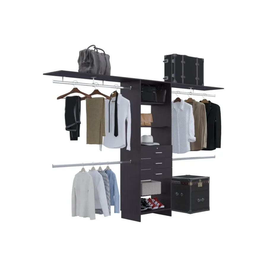 

Salina Closet System 3 Drawers 5 Shelves